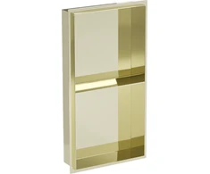 Mexen X-Wall-NR įleidžiama sieninė lentyna 2l, 60x30 cm, Gold