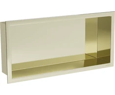 Mexen X-Wall-R įleidžiama sieninė lentyna, 45x20 cm, Gold