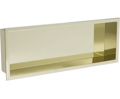 Mexen X-Wall-R įleidžiama sieninė lentyna, 60x20 cm, Gold