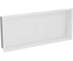Mexen X-Wall-R įleidžiama sieninė lentyna, 75x30 cm, Baltas