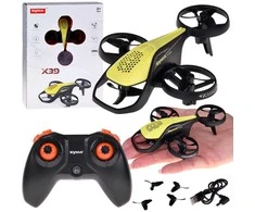 Mini dronas SYMA X39 su nuotolinio valdymo pultu