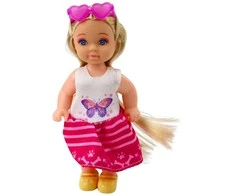 Mini lėlė su šuniuku ir aksesuarais