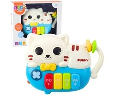 Mini pianinas Kačiukas su šviesos ir garso efektais