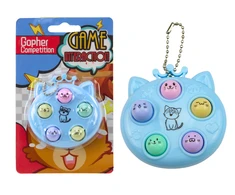 Mini žaidimas Whack-a-Mole Cats, mėlynas