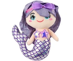 Minkštas žaislas Undinėlė, 25 cm, violetinė