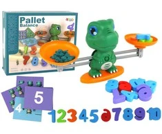 Mokomasis žaislas Dinozauro svarstyklės