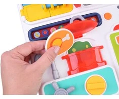 Montessori lenta Virtuvė su garsais ir šviesomis