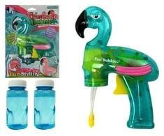 Muilo burbulų pistoletas Flamingas, mėlynas