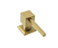 Muilo/ploviklio dozatorius plautuvėms Rea Square, Brushed Gold