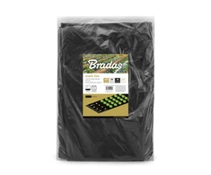 Mulčiavimo folija su skylutėmis Bradas, 1,2x50 m, juoda
