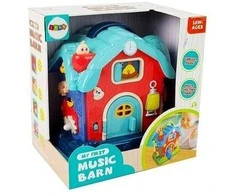 Muzikinis žaislas Gyvūnų ūkis, rožinis