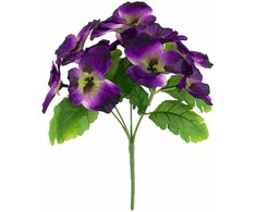Našlaičių puokštė, 5 vnt., violetinė