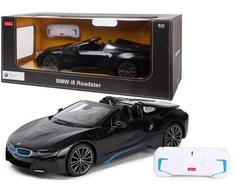 Nuotoliniu būdu valdomas BMW i8 1:12, juodas