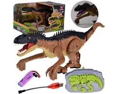 Nuotoliniu būdu valdomas dinozauras, rudas