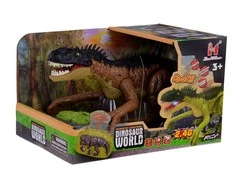 Nuotoliniu būdu valdomas dinozauras, rudas