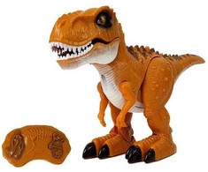Nuotoliniu būdu valdomas dinozauras Tyranozaur, rudas, 1 vnt.