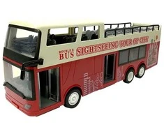 Nuotoliniu būdu valdomas dviaukštis autobusas