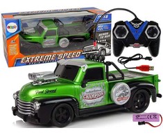 Nuotoliniu būdu valdomas Pick-up Champion 1:18, žalias
