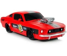 Nuotoliniu būdu valdomas sportinis Muscle Car automobilis 1:20, raudonas