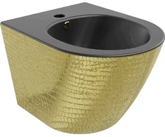 Pakabinama bidė Mexen Lena, Juodas matt/Gold pattern