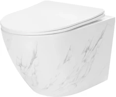 Pakabinamas klozetas Rea Carlos Nature Marble