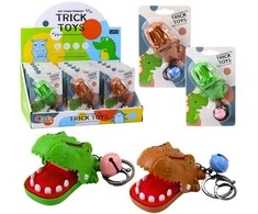 Pakabukas - mini žaidimas 2in1 "Dinozauras dantistas" (1 vnt.)