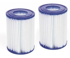 Pakeičiamos vandens filtro kasetės II tipo siurbliui Bestway, 2 vnt.