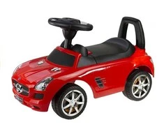 Paspiriamas automobilis Mercedes-Benz SLS AMG, raudonas