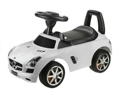 Paspiriamas automobilis Mercedes-Benz SLS AMG, baltas