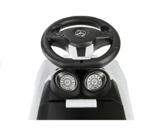 Paspiriamas automobilis Mercedes-Benz SLS AMG, baltas