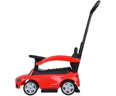 Paspiriamas daugiafunkcinis vaikiškas automobilis, raudonas