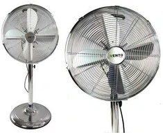 Pastatomas ventiliatorius Vento Inox Chrome, 40 cm, 50W