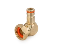 Pasukama čiaupo jungtis su vidiniu sriegiu 3/4" Bradas BRASS
