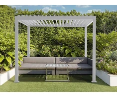 Pavėsinė Pergola Classic 3x3, Baltas