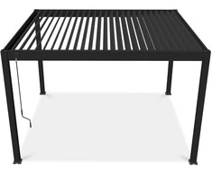 Pavėsinė Pergola DELUXE 3,6x4 Anthracite