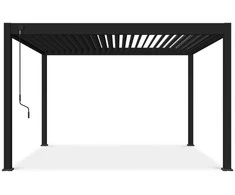 Pavėsinė Pergola DELUXE 3,6x4 Anthracite