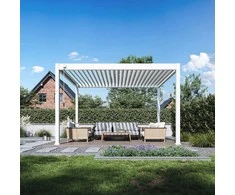 Pavėsinė Pergola DELUXE 3.6x4, Baltas