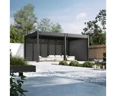 Pavėsinė Pergola DELUXE 3,6x5,3 Anthracite