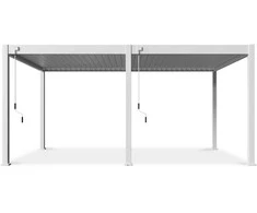Pavėsinė Pergola DELUXE 3.6x5.3, Baltas