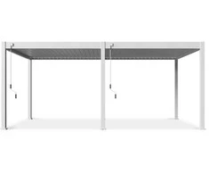 Pavėsinė Pergola DELUXE 3.6x6, Baltas