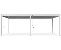 Pavėsinė Pergola DELUXE 3.6x7.2, Baltas