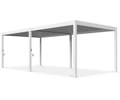 Pavėsinė Pergola DELUXE 3.6x7.2, Baltas