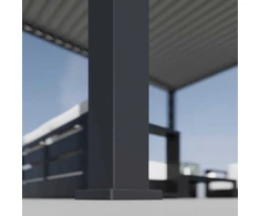 Pavėsinė Pergola DELUXE PRO AUTOMATIC 4x8 su LED, Anthracite