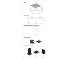 Pavėsinė Pergola ELEGANCE 3x3, Baltas