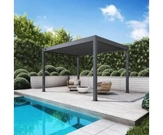Pavėsinė Pergola ELEGANCE 3x4, Anthracite