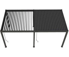Pavėsinė Pergola ELEGANCE 3x6, Anthracite