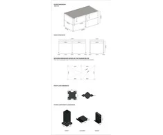 Pavėsinė Pergola ELEGANCE 3x6, Taupe