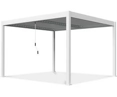 Pavėsinė Pergola ELEGANCE DUO 3.6x4, Baltas
