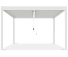 Pavėsinė Pergola ELEGANCE DUO 4x4, Baltas