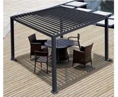 Pavėsinė Pergola Premium 3x3, Anthracite